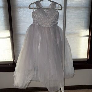 Girls' Elegant Tulle Flower Girl Dress